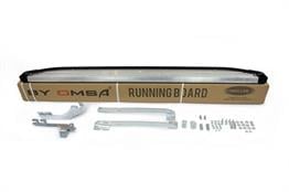 Omsa Line Toyota Corolla Cross 2020 Sonrası Blackline Mat Siyah Alüminyum Alınlı Yan Basamak