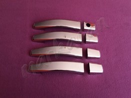 WOC Chrome Chevrolet Aveo Sedan Krom Kapı Kolu 2012-2020 4 Kapı Paslanmaz Çelik