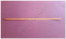 WOC Chrome Chevrolet Captiva Krom Bagaj Alt Çıta 2006-2018 Paslanmaz Çelik