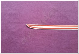 WOC Chrome Citroen C4 HB Krom Bagaj Alt Çıta 2010-2020 Paslanmaz Çelik