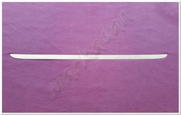 WOC Chrome Citroen C4 HB Krom Bagaj Alt Çıta 2010-2020 Paslanmaz Çelik