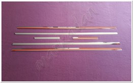 WOC Chrome Citroen C5 Krom Cam Çıtası 2001-2007 6 Parça Paslanmaz Çelik