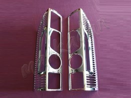 WOC Chrome Citroen Jumper Krom Stop Çerçevesi 2006-2014 2 Parça Abs Krom