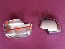WOC Chrome Dacia Dokker Krom Ayna Kapağı 2012-2021 2 Parça Abs Krom