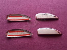 WOC Chrome Dacia Logan Mcv Krom Kapı Kolu 2013-2020 4 Kapı Paslanmaz Çelik