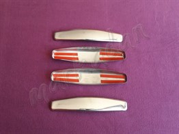 WOC Chrome Dacia Sandero Krom Kapı Kolu 2008-2012 4 Kapı Paslanmaz Çelik