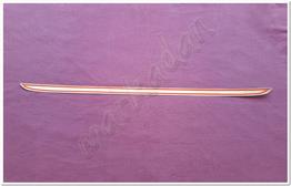 WOC Chrome Dacia Sandero Krom Bagaj Alt Çıta 2006-2012 Paslanmaz Çelik