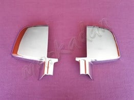 WOC Chrome Fiat Doblo Krom Ayna Kapağı 2010-2023 2 Parça Abs Krom