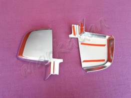 WOC Chrome Fiat Doblo Krom Ayna Kapağı 2010-2023 2 Parça Abs Krom