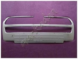 WOC Chrome Fiat Doblo Krom Ön Panjur 2010-2014 Paslanmaz Çelik