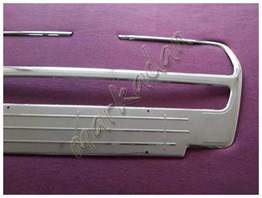 WOC Chrome Fiat Doblo Krom Ön Panjur 2010-2014 Paslanmaz Çelik
