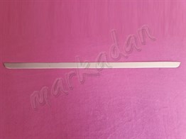 WOC Chrome Fiat Egea Cross Krom Bagaj Alt Çıta 2021 Sonrası Paslanmaz Çelik