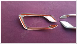 WOC Chrome Fiat Egea Sedan Krom Sis Farı Çerçevesi 2021 Sonrası 2 Parça Paslanmaz Çelik