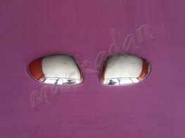 WOC Chrome Fiat Linea Krom Ayna Kapağı 2006-2018 2 Parça Paslanmaz Çelik