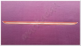 WOC Chrome Fiat Linea Krom Bagaj Alt Çıta 2006-2018 Paslanmaz Çelik