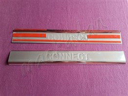 WOC Chrome Ford Connect Krom Kapı Eşiği 2002-2014 2 Parça Paslanmaz Çelik