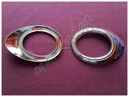 WOC Chrome Ford Connect Krom Sis Farı Çerçevesi 2009-2014 2 Parça Abs Krom