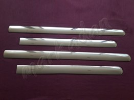 WOC Chrome Ford Connect Krom Yan Kapı Çıtası 2002-2014 4 Parça Paslanmaz Çelik
