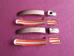 WOC Chrome Ford Focus HB Krom Kapı Kolu 2005-2011 4 Kapı Paslanmaz Çelik