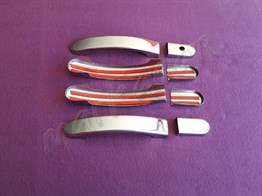 WOC Chrome Ford Fusion Krom Kapı Kolu 2002-2012 4 Kapı Paslanmaz Çelik