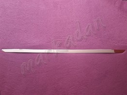 WOC Chrome Ford Tourneo Courier Krom Bagaj Alt Çıta 2014-2023 Paslanmaz Çelik