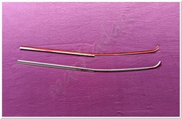 WOC Chrome Ford Tourneo Courier Krom Cam Çıtası 2014-2023 2 Parça Paslanmaz Çelik