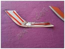 WOC Chrome Ford Tourneo Courier Krom Sis Farı Çerçevesi 2018-2023 2 Parça Paslanmaz Çelik