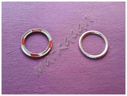 WOC Chrome Ford Tourneo Courier Krom Sis Farı Çerçevesi 2014-2017 2 Parça Paslanmaz Çelik