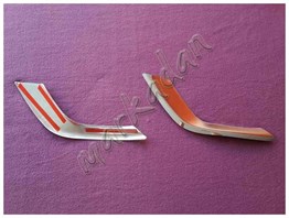 WOC Chrome Ford Tourneo Courier Krom Sis Farı Çerçevesi 2018-2023 2 Parça Paslanmaz Çelik