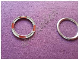 WOC Chrome Ford Tourneo Courier Krom Sis Farı Çerçevesi 2014-2017 2 Parça Paslanmaz Çelik