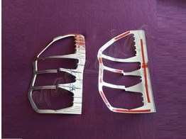 WOC Chrome Ford Tourneo Courier Krom Stop Çerçevesi 2014-2023 2 Parça Abs Krom