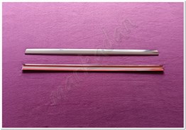 WOC Chrome Ford Transit Krom Kelebek Cam Direği 2003-2013 2 Parça Paslanmaz Çelik