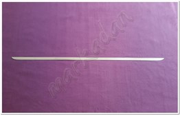 WOC Chrome Hyundai Santa Fe Krom Bagaj Alt Çıta 2006-2012 Paslanmaz Çelik