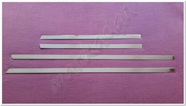 WOC Chrome Hyundai Tucson Krom İnce Yan Kapı Çıtası 2015-2020 4 Parça Paslanmaz Çelik