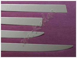 WOC Chrome Hyundai Tucson Krom Geniş Yan Kapı Çıtası 2015-2020 4 Parça Paslanmaz Çelik