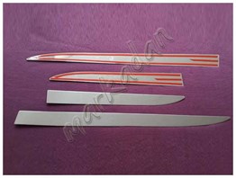 WOC Chrome Hyundai Tucson Krom Geniş Yan Kapı Çıtası 2015-2020 4 Parça Paslanmaz Çelik