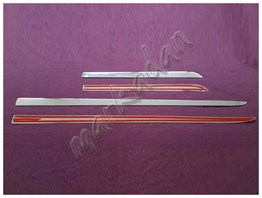 WOC Chrome Kia Sportage Krom Yan Kapı Çıtası 2016-2021 4 Parça Paslanmaz Çelik