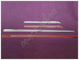 WOC Chrome Kia Sportage Krom Yan Kapı Çıtası 2016-2021 4 Parça Paslanmaz Çelik