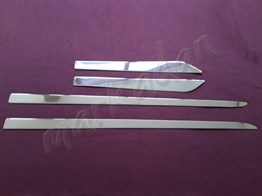 WOC Chrome Kia Sportage Krom Yan Kapı Çıtası 2016-2021 4 Parça Paslanmaz Çelik