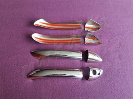 WOC Chrome Mercedes ML W164 Krom Kapı Kolu 2006-2011 4 Kapı Paslanmaz Çelik