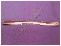 WOC Chrome Mercedes Viano Krom Arka Tampon Eşiği 2004-2014 Paslanmaz Çelik
