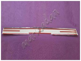 WOC Chrome Mercedes Vito Krom Arka Tampon Eşiği 2014 Sonrası Paslanmaz Çelik