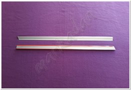 WOC Chrome Mercedes Vito Krom Cam Çıtası 1996-2003 2 Parça Paslanmaz Çelik