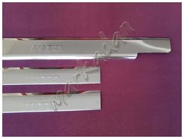 WOC Chrome Mercedes Vito W638 Krom Kapı Eşiği 1996-2003 3 Parça Paslanmaz Çelik