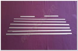 WOC Chrome Mercedes Vito W639 Kısa Şasi Krom Cam Çıtası 2004-2014 8 Parça Paslanmaz Çelik