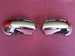 WOC Chrome Nissan Qashqai Krom Ayna Kapağı 2007-2014 2 Parça Abs Krom