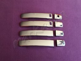 WOC Chrome Nissan Qashqai Sensörlü Krom Kapı Kolu 2007-2014 4 Kapı Paslanmaz Çelik