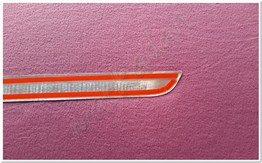 WOC Chrome Nissan X-Trail Krom Bagaj Alt Çıta 2007-2013 Paslanmaz Çelik