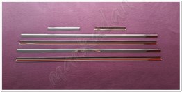 WOC Chrome Nissan X-Trail Krom Cam Çıtası 2007-2013 6 Parça Paslanmaz Çelik