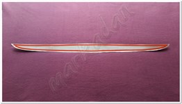 WOC Chrome Opel Astra J HB Krom Bagaj Alt Çıta 2009-2015 Paslanmaz Çelik